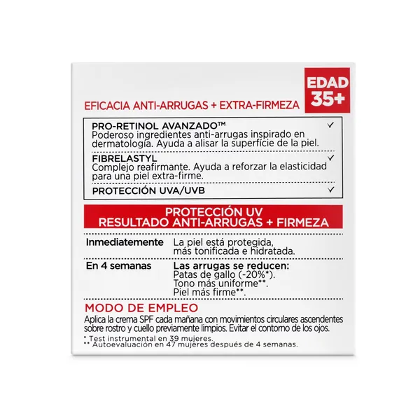 Cuidado hidratante de día antiarrugas spf 30 L'Oréal 50 ml 4