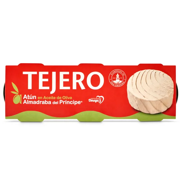 Atún de Almadraba en aceite de oliva Tejero 3 x 52 g 2