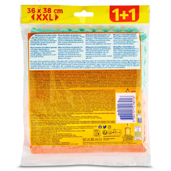 Bayeta microfibra XXL Spontex 2 unidades 3