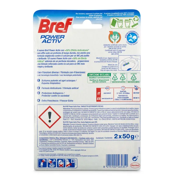 Colgador WC power active Bref 2 unidades 3