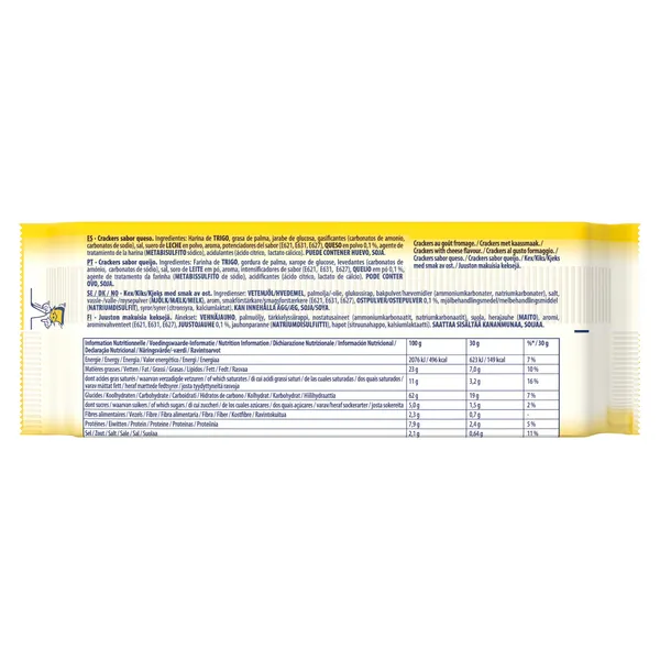 Crackers sabor queso Tuc bolsa 100 g 2