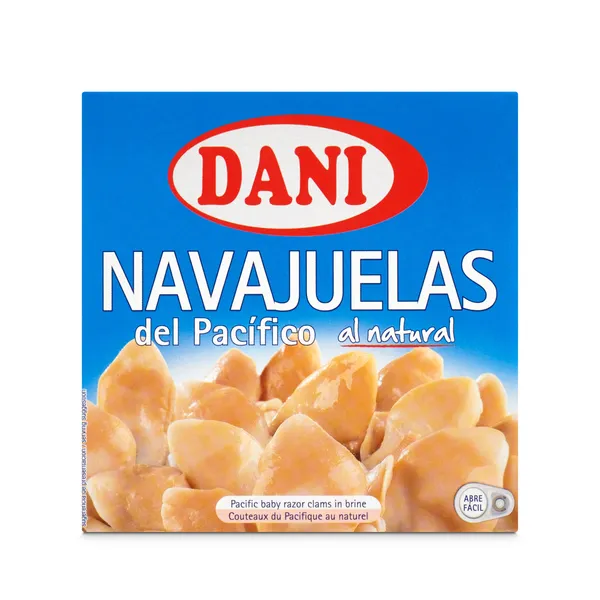 Navajuelas al natural Dani lata 63 g 2