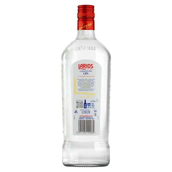 Ginebra Larios botella 1 L 2