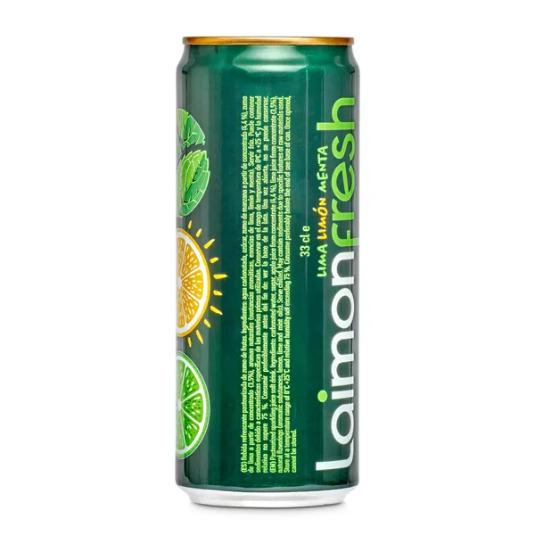 Refresco de lima limón con menta Laimon fresh lata 33 cl 3