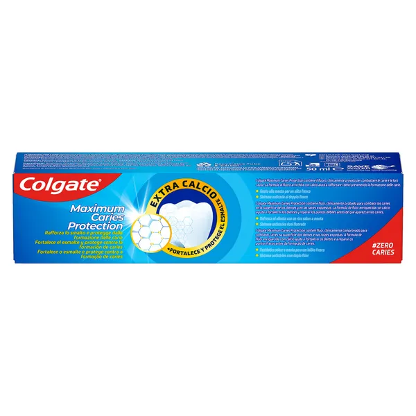 Pasta de dientes anticaries Colgate tubo 50 ml 4