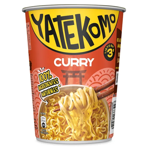 Noodles curry Gallina Blanca Yatekomo 61 g