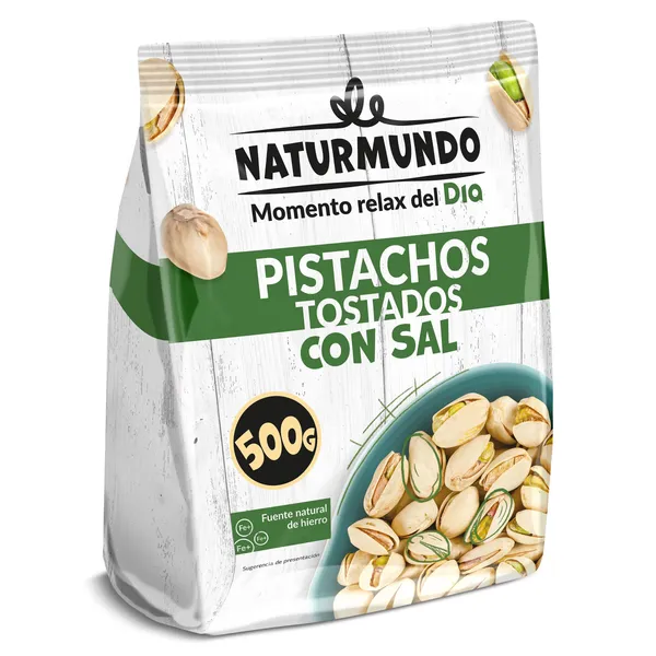 Pistacho tostado salado Dia Naturmundo 500 g 3