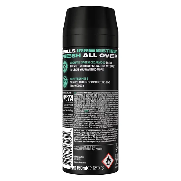 Desodorante apollo Axe spray 150 ml 3