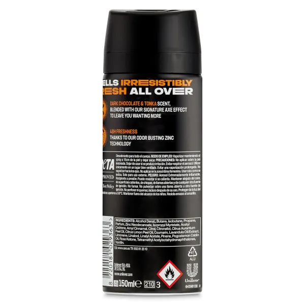 Desodorante dark temptation duplo Axe 300 ml 3