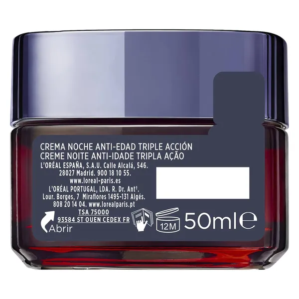 Crema de noche antiarrugas intensiva L'Oréal frasco 50 ml 3