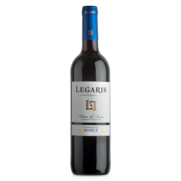 Vino tinto roble D.O. Ribera del Duero Legaris botella 75 cl