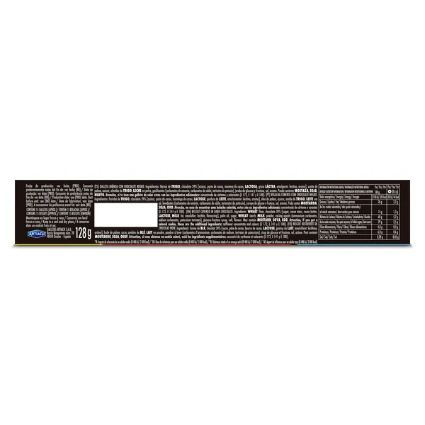 Roscos de galleta con chocolate negro Artiach Filipinos bolsa 93 g + 35 g 2