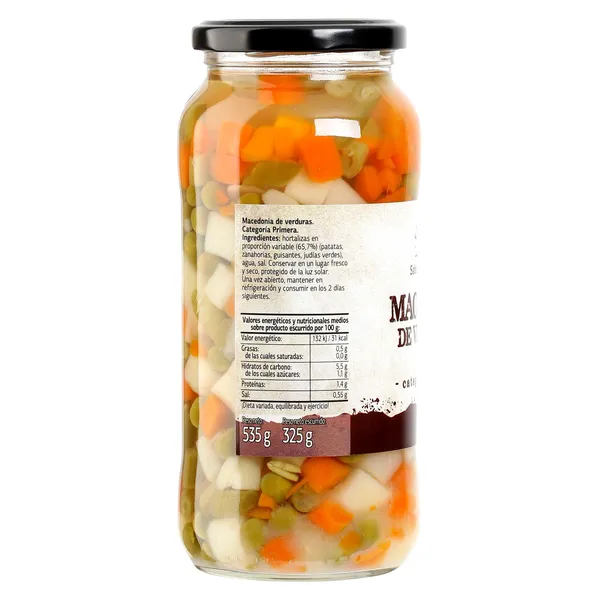 Macedonia de verduras Dia Vegecampo frasco 325 g 2