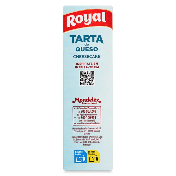 Preparado para tarta de queso Royal caja 300 g 2