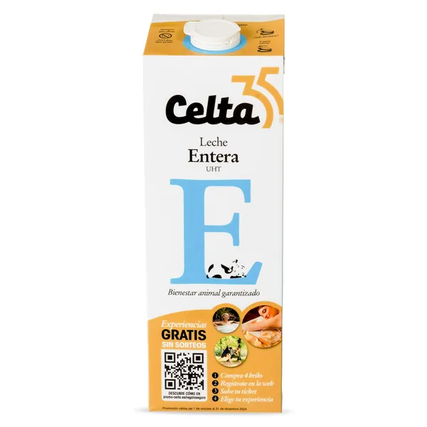 Leche entera Celta brik 1.5 l 2