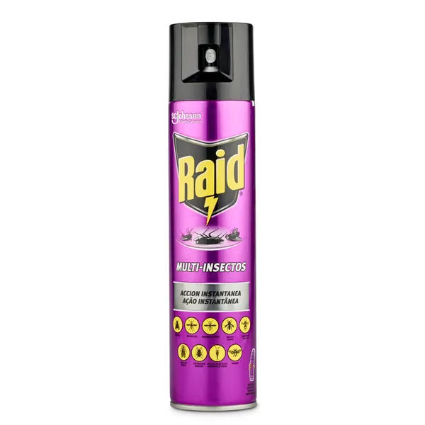 Insecticida multi insectos Raid 400 ml