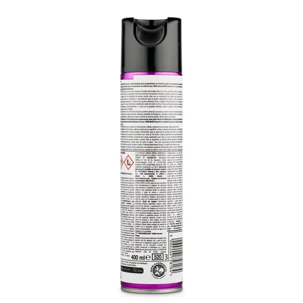 Insecticida multi insectos Raid 400 ml 2