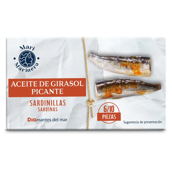 Sardinillas picantes Dia Mari Marinera 62 g 2
