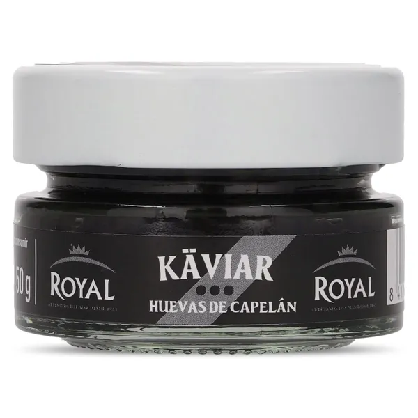 Huevas de Islandia negras Royal 50 g 2