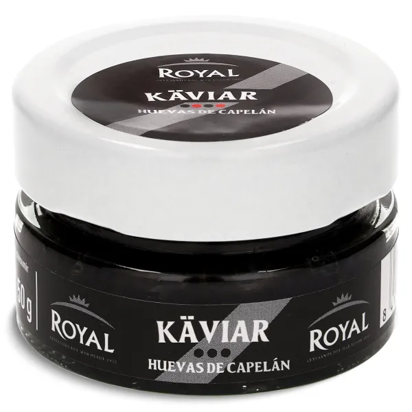 Huevas de Islandia negras Royal 50 g 3