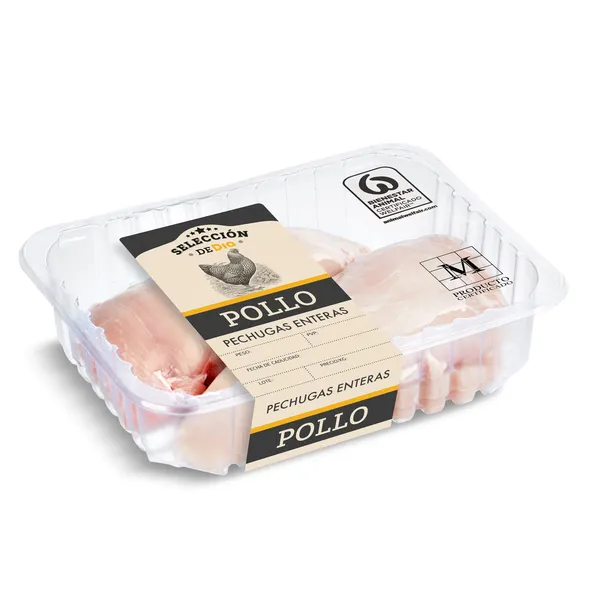 Pechugas enteras de pollo Selección de Dia 700 g aprox. 2