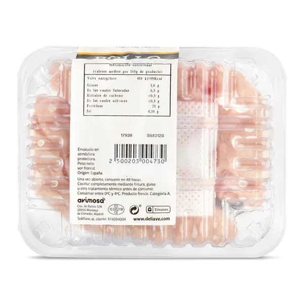 Pechugas enteras de pollo Selección de Dia 700 g aprox. 3