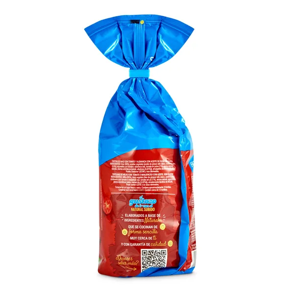 Tortitas de maíz con tomate y aceite de oliva Bicentury bolsa 123 g 4