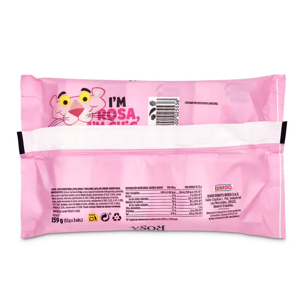 Bizcochitos Bimbo Pantera Rosa bolsa 165 g 2