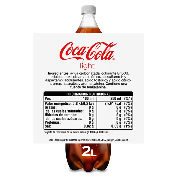 Coca-Cola light 2 L 3