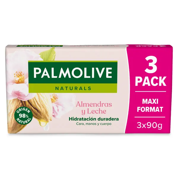Jabón de manos almendra y leche Palmolive 270 g 2