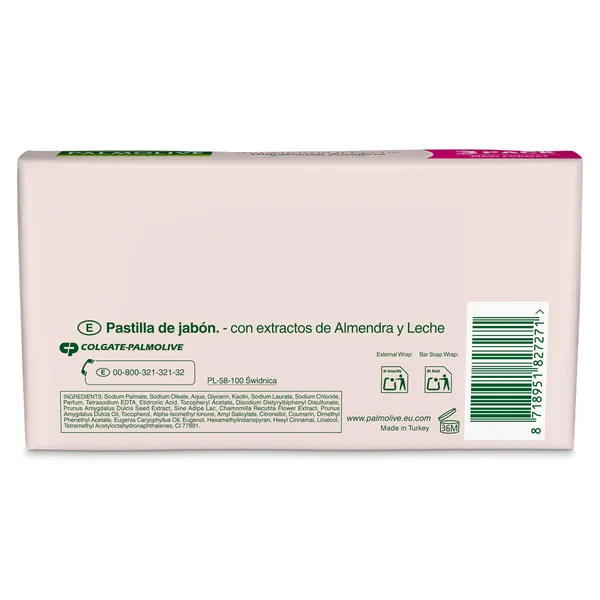 Jabón de manos almendra y leche Palmolive 270 g 3