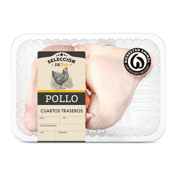 Cuartos traseros de pollo Selección de Dia 900 g aprox. 2