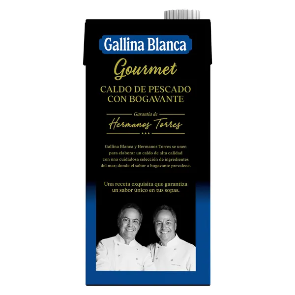 Caldo gourmet de pescado Gallina Blanca brik 1 L 3