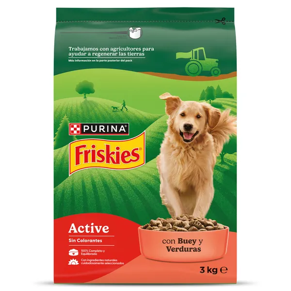 Alimento para perro active Friskies bolsa 3 Kg 2