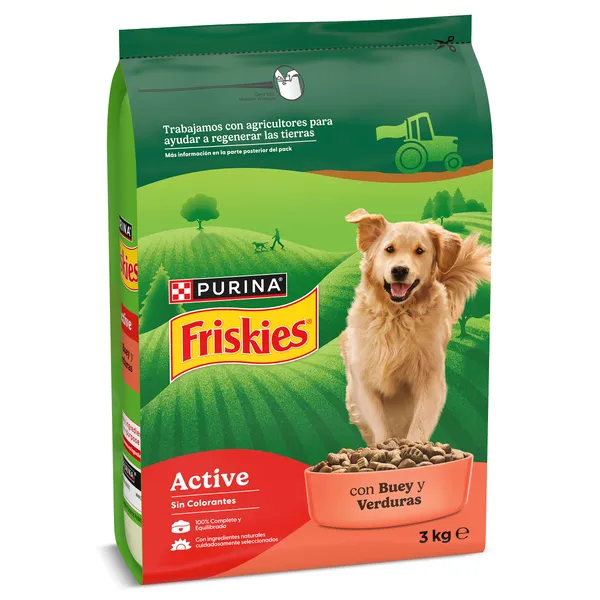 Alimento para perro active Friskies bolsa 3 Kg