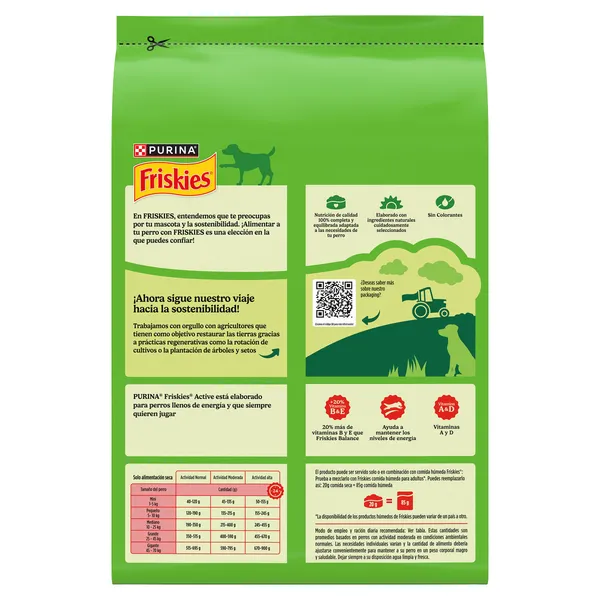 Alimento para perro active Friskies bolsa 3 Kg 4