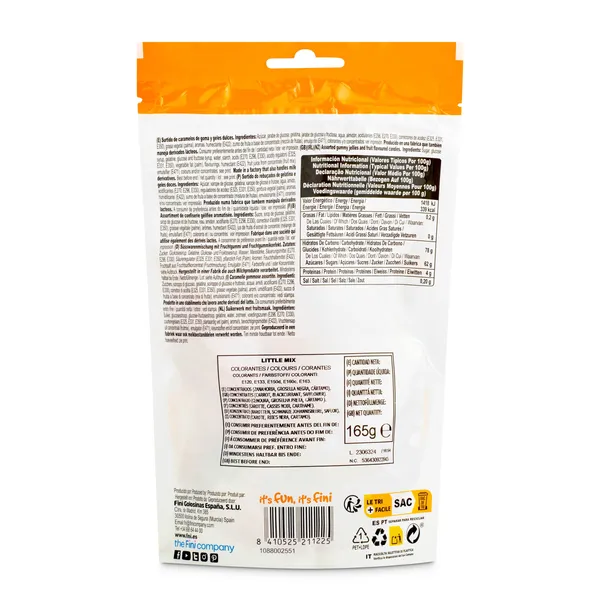 Golosinas sugar shuffle Fini 165 g 3