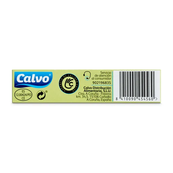 Sardinillas en aceite de oliva bajo en sal Calvo lata 60 g 4