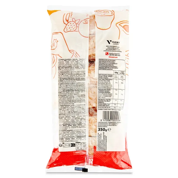 Magdalenas valencianas Dulcesol bolsa 350 g 2