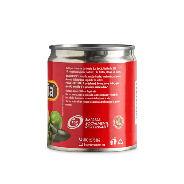 Salsa mexicana verde La costeña 220 g 2