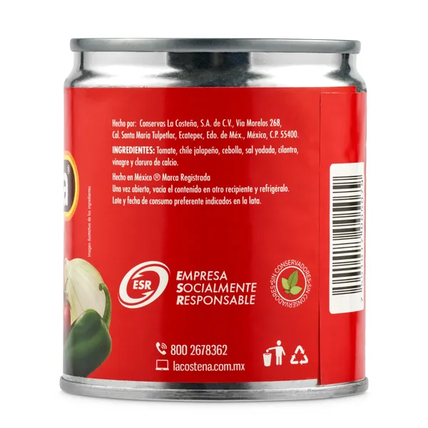 Salsa mexicana casera La costeña 220 g 2