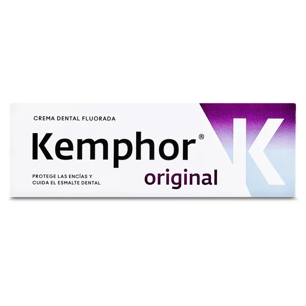 Pasta de dientes original fluorada Kemphor 75 ml 2