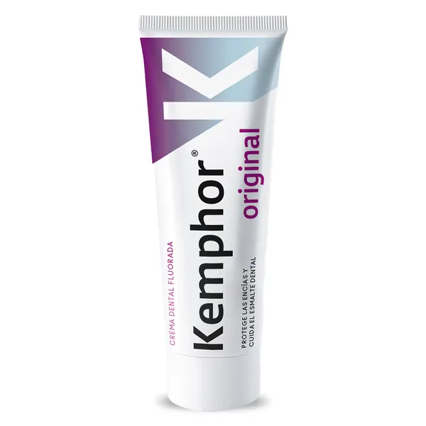 Pasta de dientes original fluorada Kemphor 75 ml 4