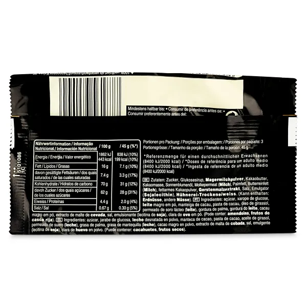 Barritas de chocolate y caramelo 3 unidades Mars bolsa 135 g 3