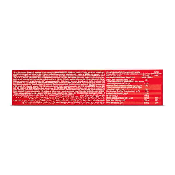 Galletas con chocolate energy Artiach Chiquilin caja 200 g 3