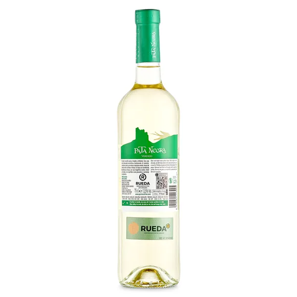 Vino blanco verdejo D.O. Rueda Pata negra 75 cl 2