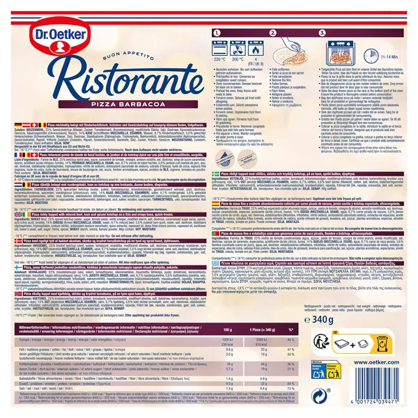 Pizza barbacoa Dr. Oetker Ristorante 340 g 2