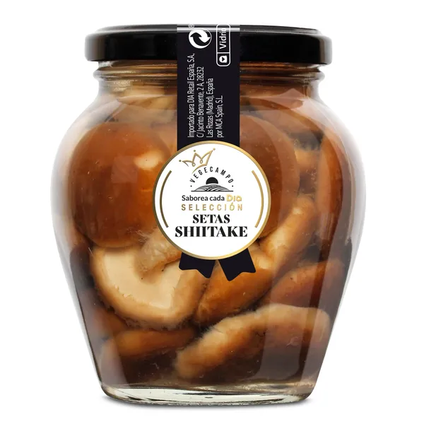 Setas shitake Vegecampo de Dia frasco 170 g 2