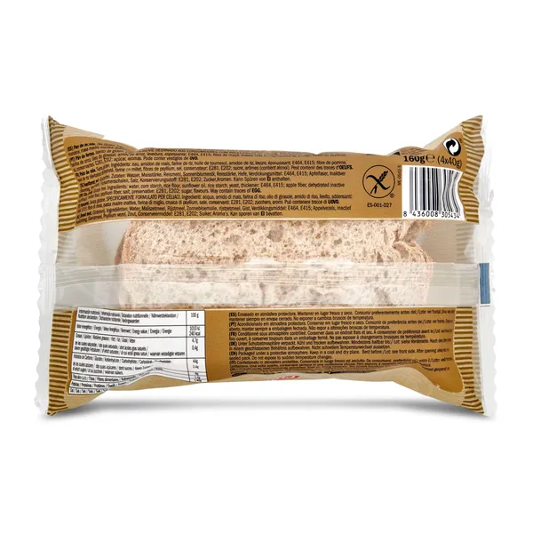 Pan tradicional sin gluten Proceli 160 g 2