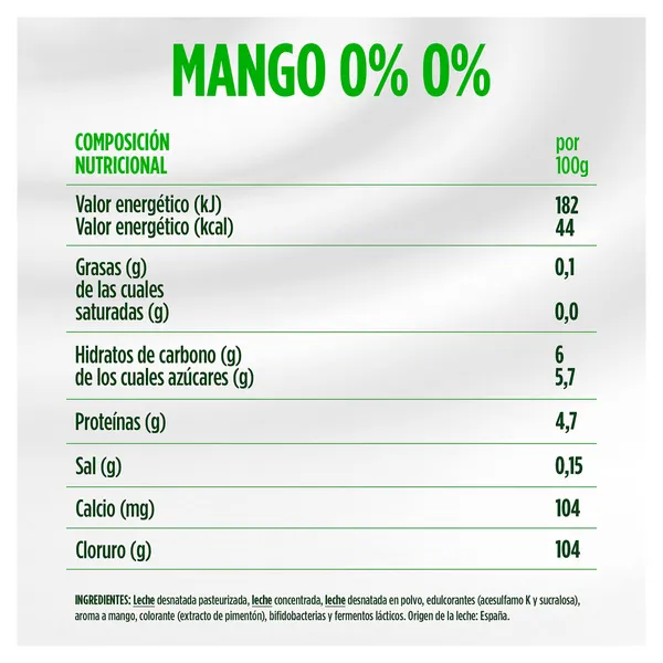 Bífidus sabor mango desnatado Activia pack 4 x 115 g 3